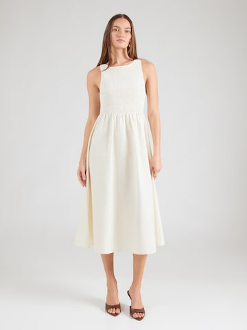QS - Vestido en amarillo: frente