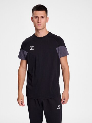 Hummel Performance shirt 'Travel' in Black: front