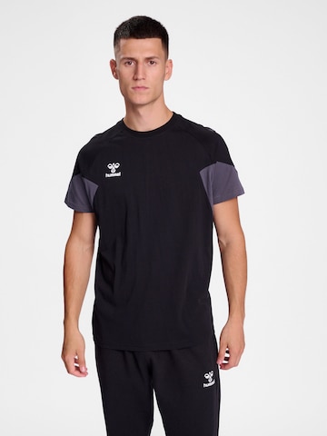 T-Shirt fonctionnel 'TRAVEL' Hummel en noir : devant