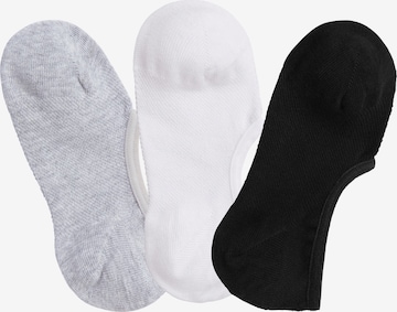 LASCANA ACTIVE Athletic Socks in Black: front