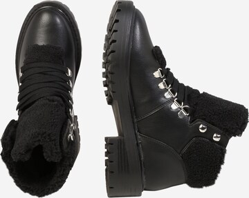 ONLY Lace-Up Ankle Boots in Black