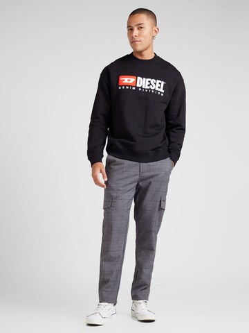 Sweat-shirt 'S-BOXT-DIV' DIESEL en noir