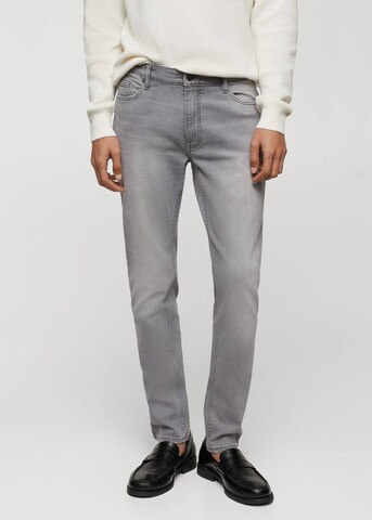 MANGO MAN Slim fit Jeans 'Jude' in Grey: front