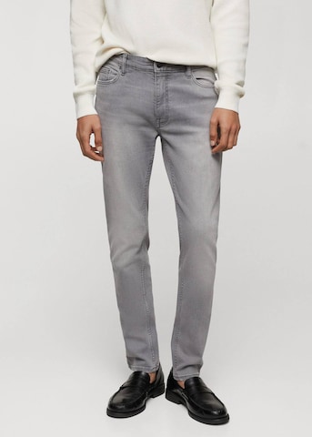 MANGO MAN Slim fit Jeans 'Jude' in Grey: front