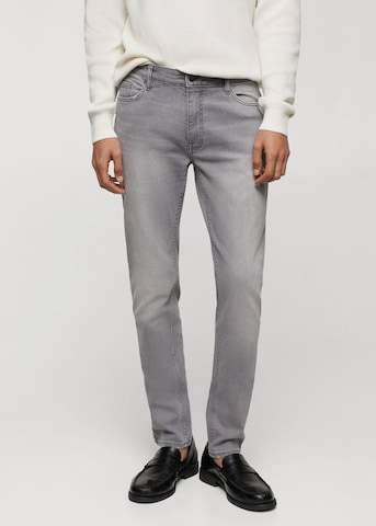 MANGO MAN Slimfit Jeans 'Jude' in Grau: predná strana