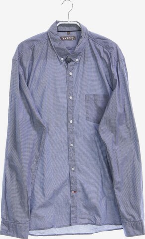 YVES Button Up Shirt in L in Blue: front