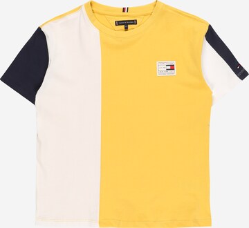 TOMMY HILFIGER T-Shirt in Gelb: front