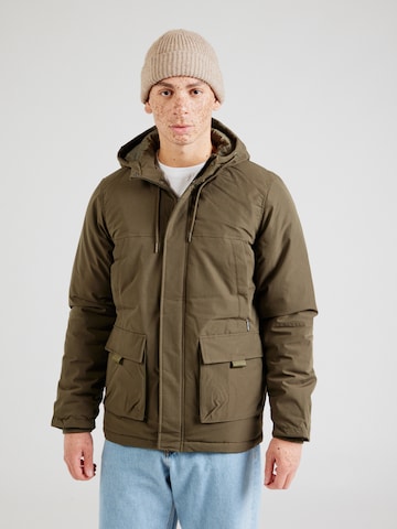 Veste d’hiver BLEND en vert : devant