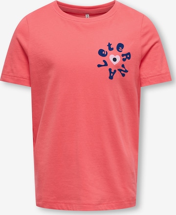Maglietta 'KOGHAPPY' di ONLY GIRLS in rosa: frontale