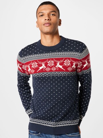 Pullover di SELECTED HOMME in blu: frontale