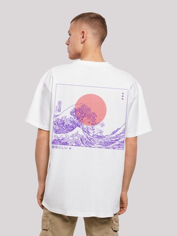 F4NT4STIC Shirt 'Japan' in Wit: voorkant