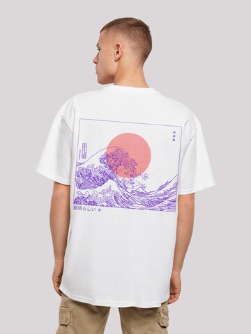 T-Shirt 'Japan' F4NT4STIC en blanc : devant