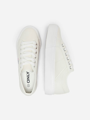 ONLY - Zapatillas deportivas bajas 'ONLNOOMI' en blanco