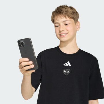 ADIDAS SPORTSWEAR Funktionsshirt 'Marvel Spider-Man' in Schwarz