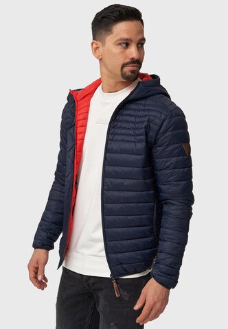 INDICODE JEANS Steppjacke 'Bowers' in Blau