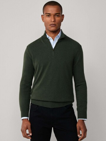 Hackett London Pullover in Grün: Vorderseite