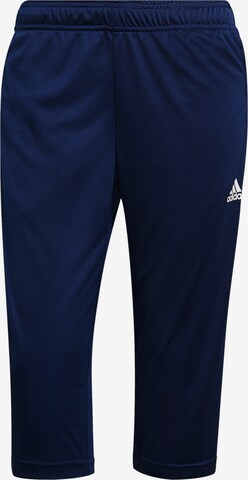 ADIDAS SPORTSWEAR Slimfit Sportbroek 'Tiro 21' in Blauw: voorkant