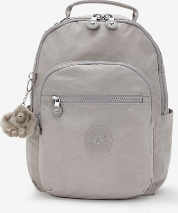 KIPLING Рюкзак 'Seoul S' в Серый: спереди