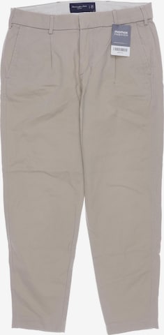 Abercrombie & Fitch Pants in 28 in Beige: front