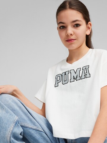 PUMA Футболка в Белый: спереди