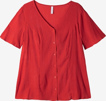 SHEEGO Tunic in Red: front