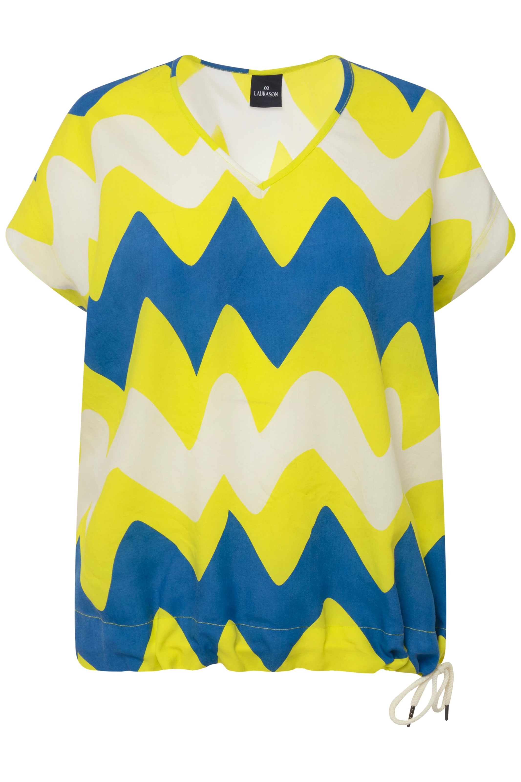 LAURASØN Bluse in Gelb: Vorderseite