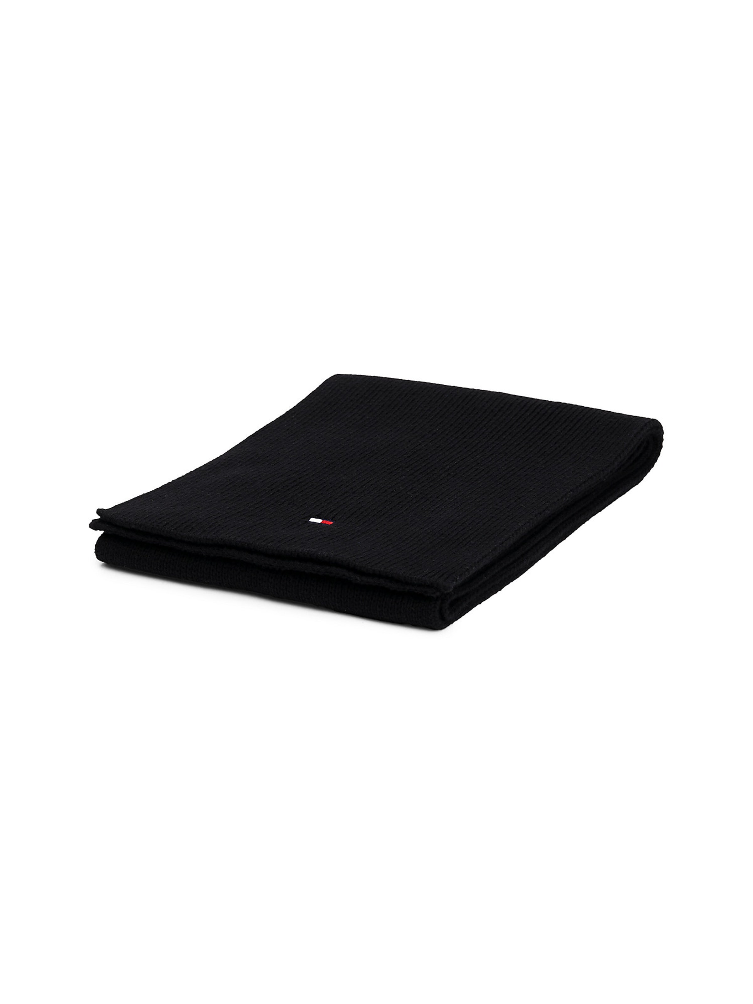 TOMMY HILFIGER Schal 'Essential' in Schwarz