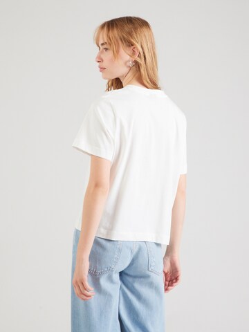 balta VERO MODA Marškinėliai 'VMBeta Mette'