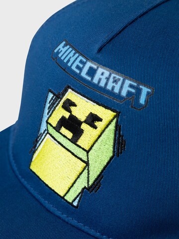 NAME IT Muts 'Minecraft' in Blauw