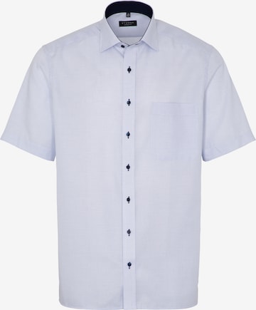 ETERNA Comfort fit Button Up Shirt in Blue: front