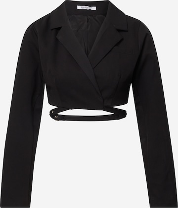 GLAMOROUS - Blazer en negro: frente