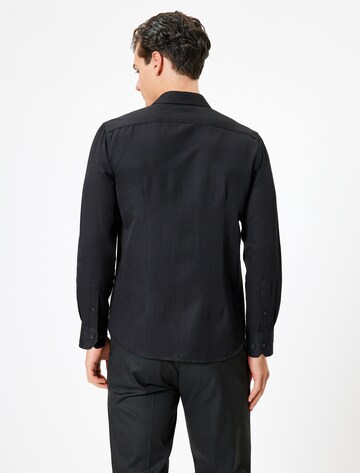 Koton Regular fit Button Up Shirt in Black