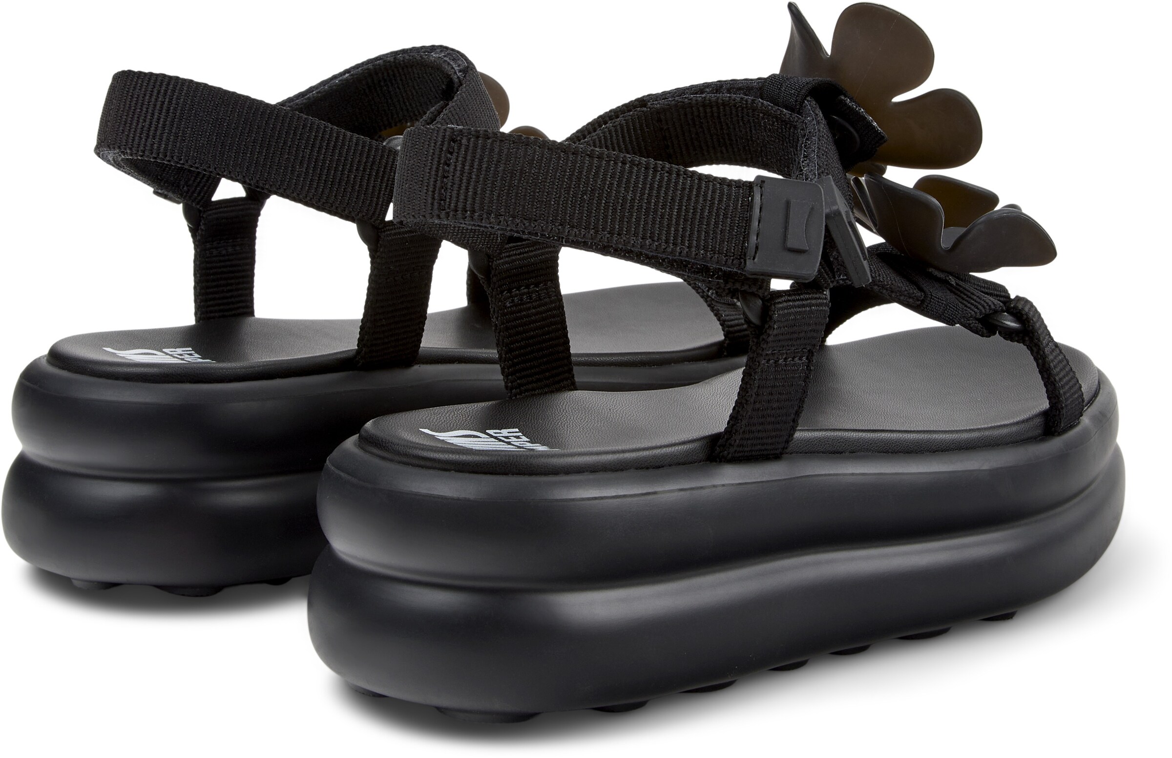 CAMPER Sandalen met riem ' Pelotas Flota' in Zwart