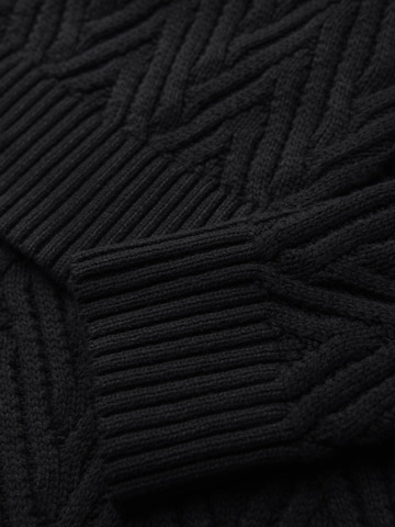Ombre Sweater in Black