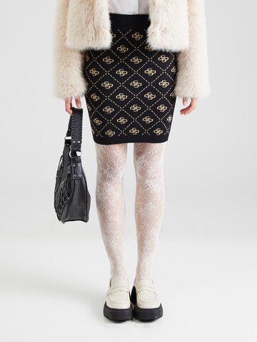 GUESS Rock 'SARAH' in Schwarz: Vorderseite