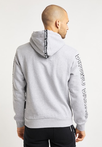 BRUNO BANANI Sweatshirt 'West' in Grey