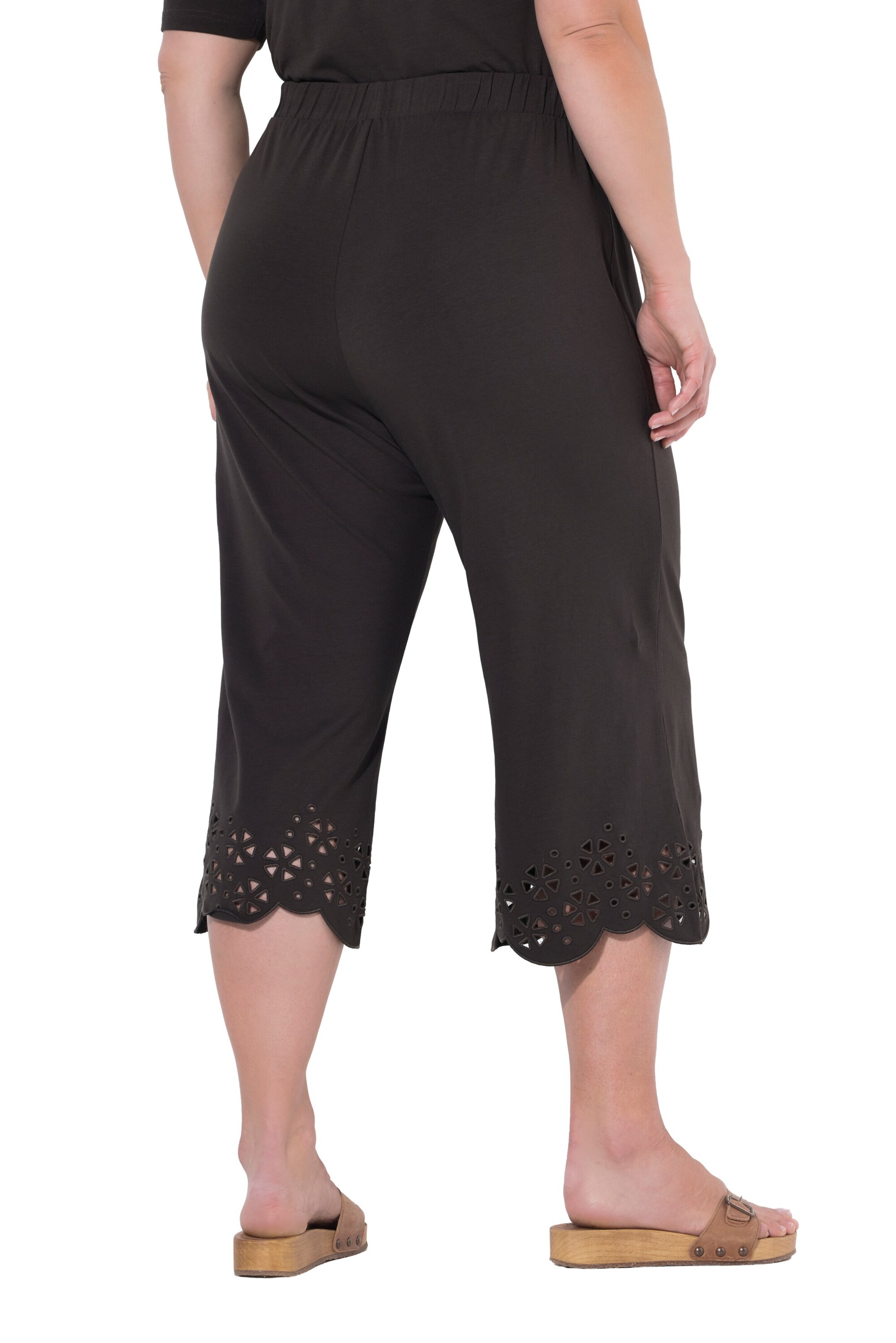 Ulla Popken Loose fit Trousers in Brown