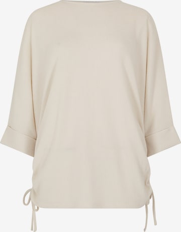 Apricot Blouse in Beige: front