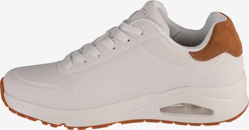 SKECHERS Sneakers laag 'Skechers Uno - Suited On Air' in Wit: voorkant