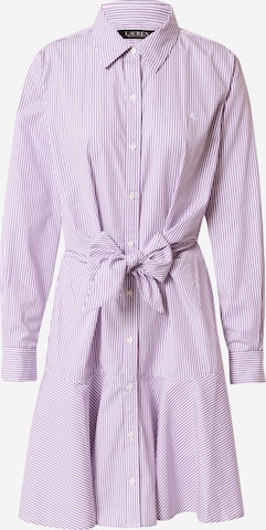 Robe-chemise 'DOMINIK' Lauren Ralph Lauren en violet : devant