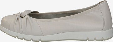 CAPRICE Ballet Flats in White