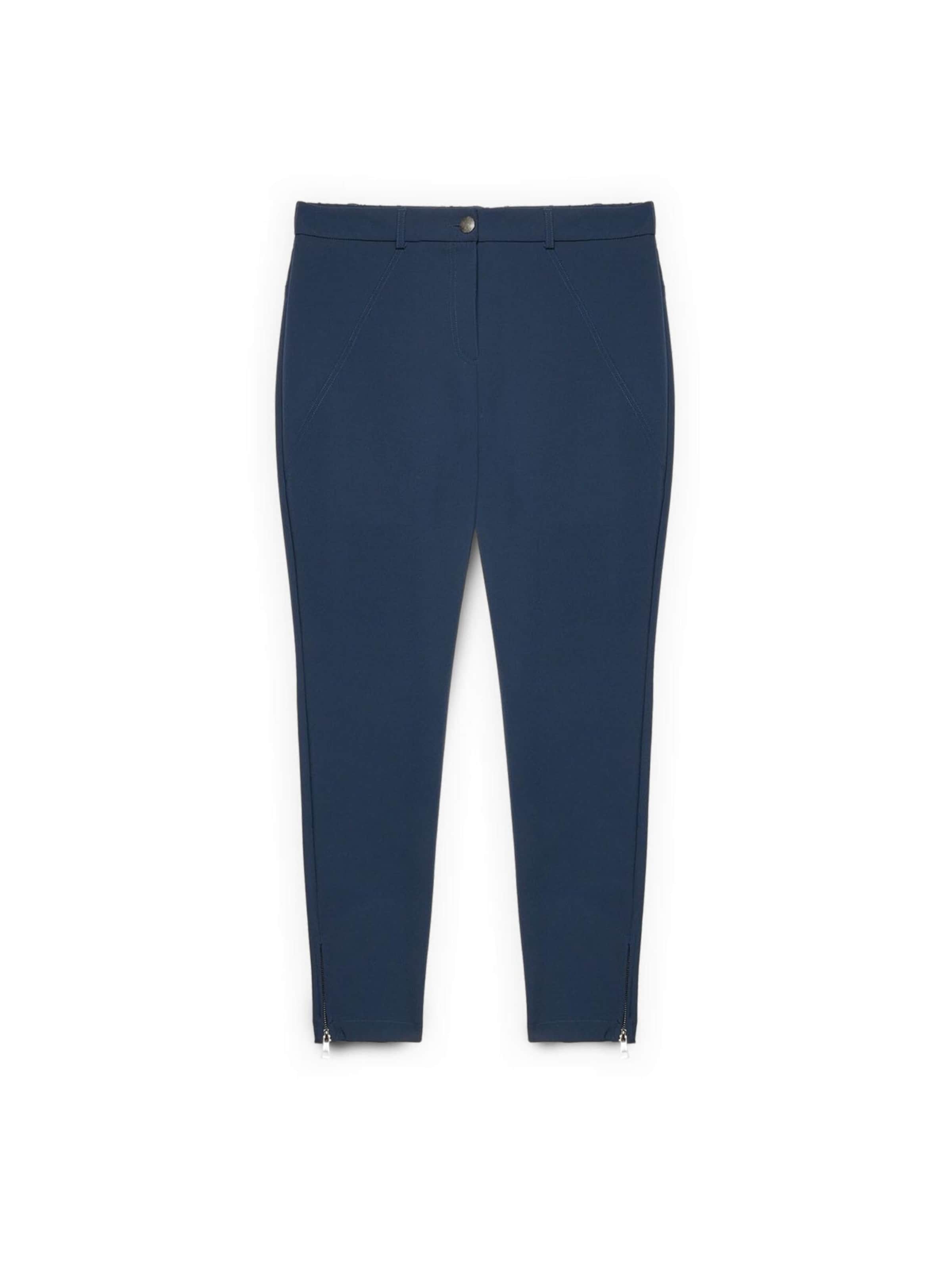 Fiorella Rubino Skinny Trousers in Blue: front