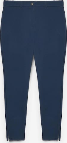 Fiorella Rubino Skinny Trousers in Blue: front