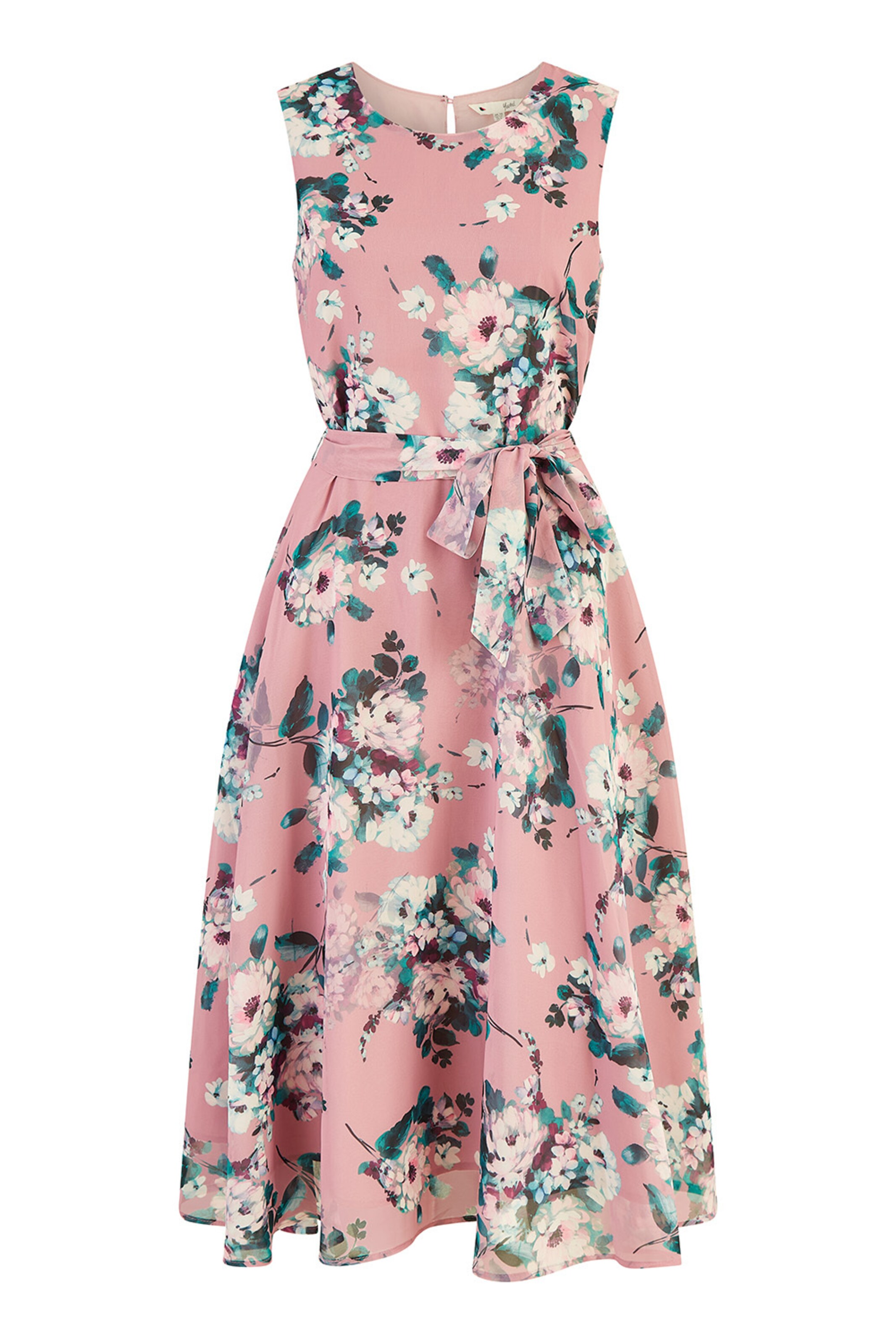 Yumi Φόρεμα σε ροζ: μπροστά