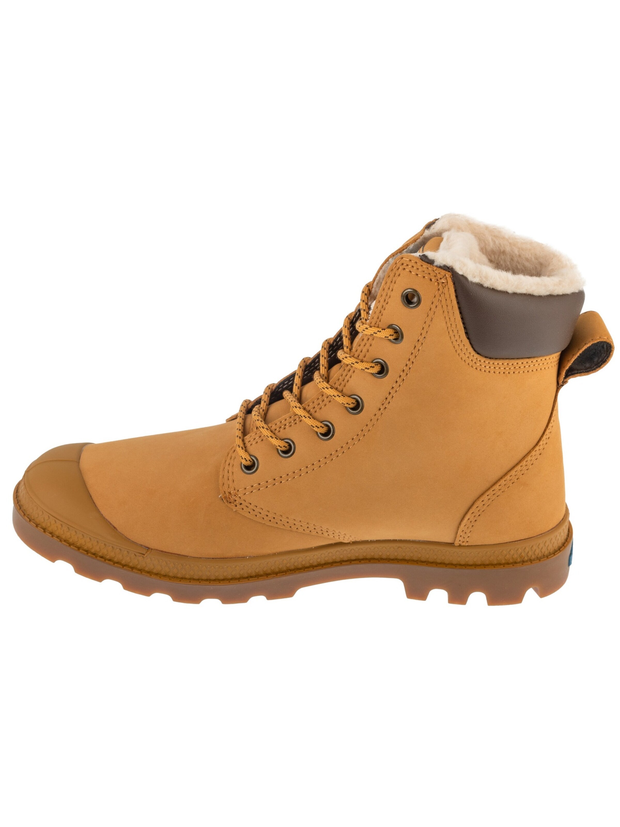 Palladium Sneakers hoog 'Palladium Pampa Sport  WPS' in Bruin