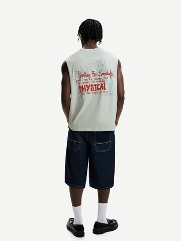 Bershka T-shirt i blå: framsida