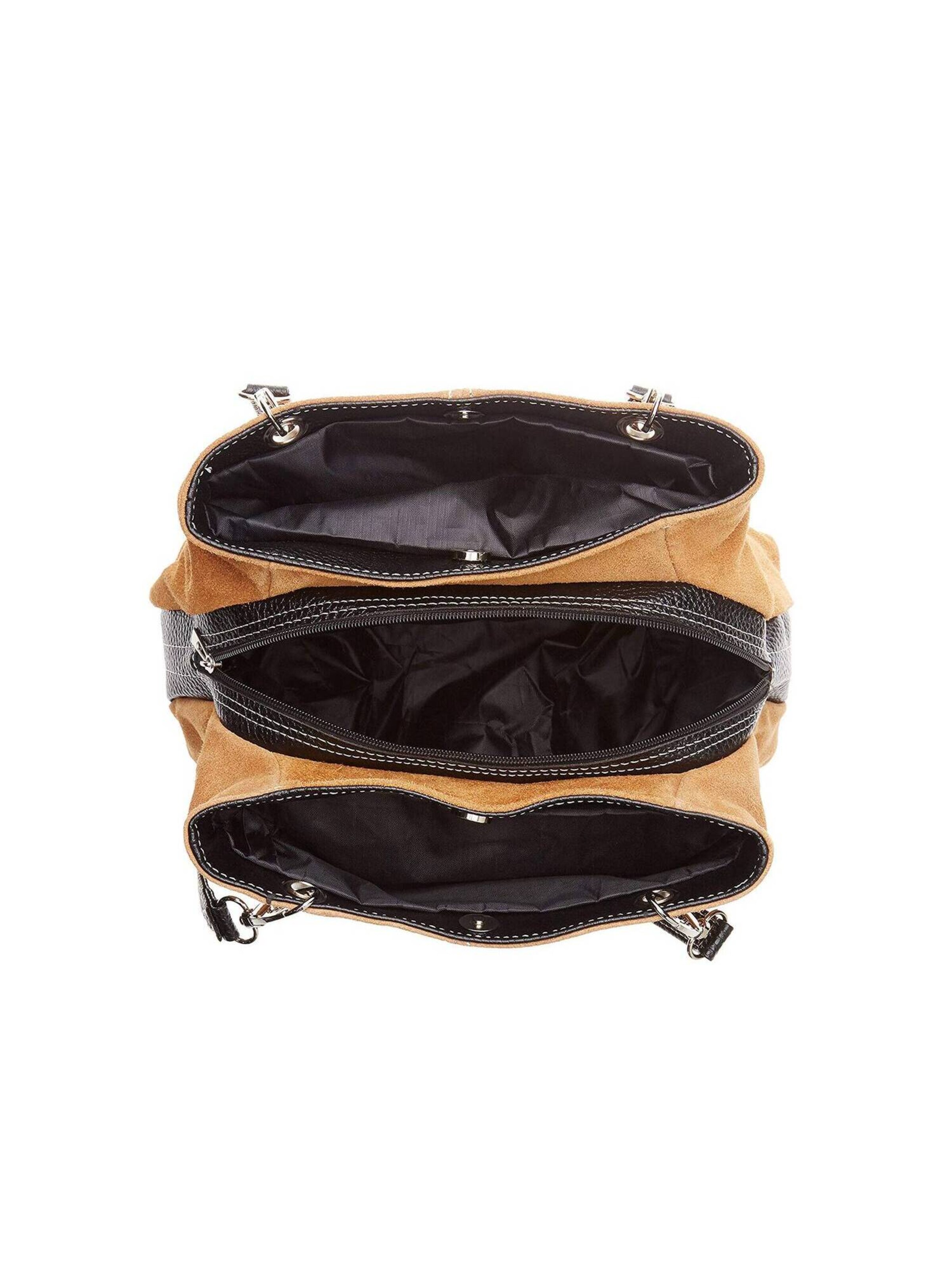 CHICCA BORSE Handtasche in Braun