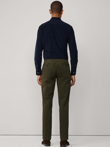 Hackett London Regular Chino trousers 'Cavalry' in Green