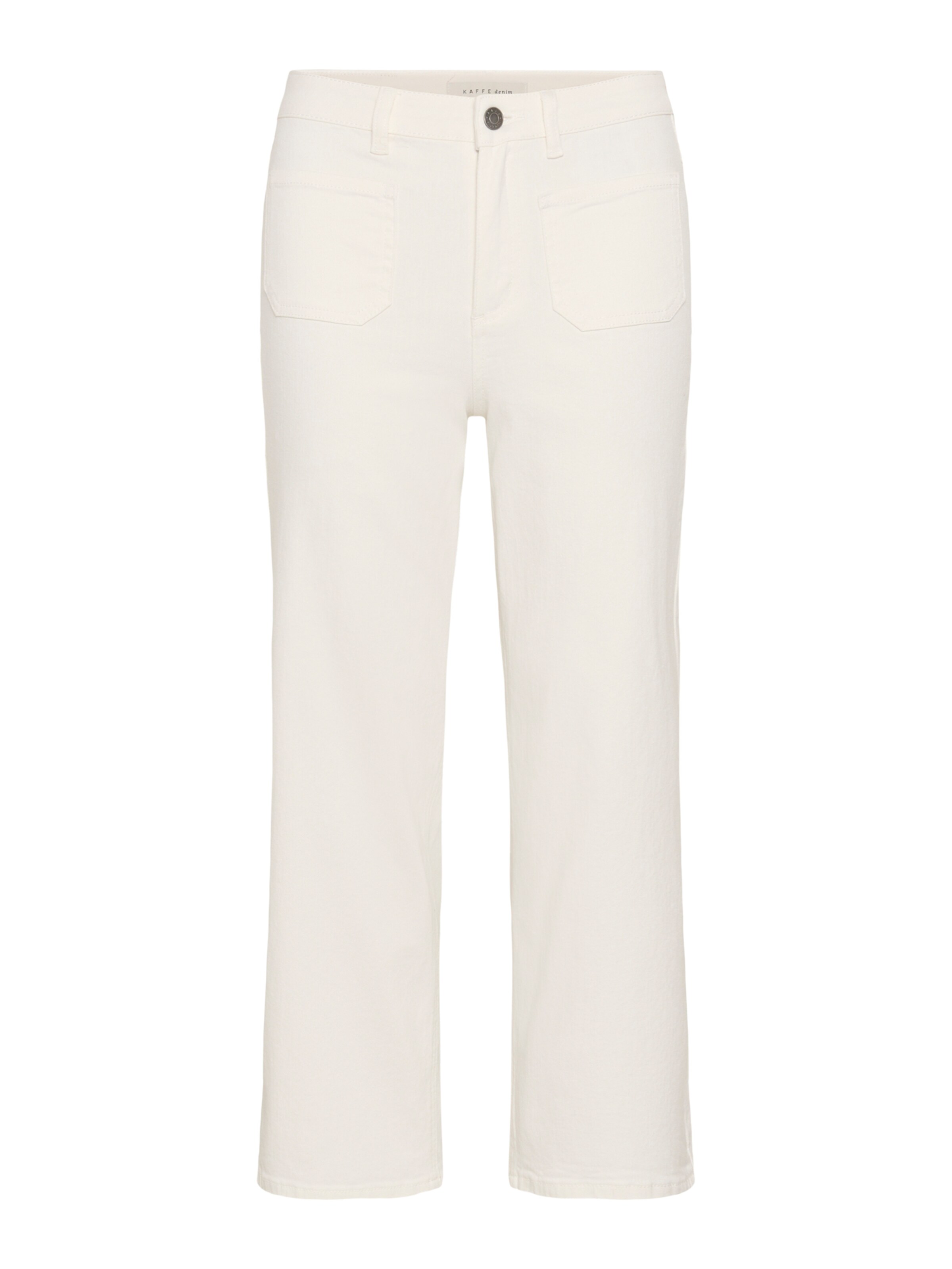 Kaffe Regular Jeans 'Brook' in Wit: voorkant