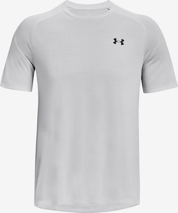 UNDER ARMOUR Functioneel shirt 'Tiger' in Grijs: voorkant